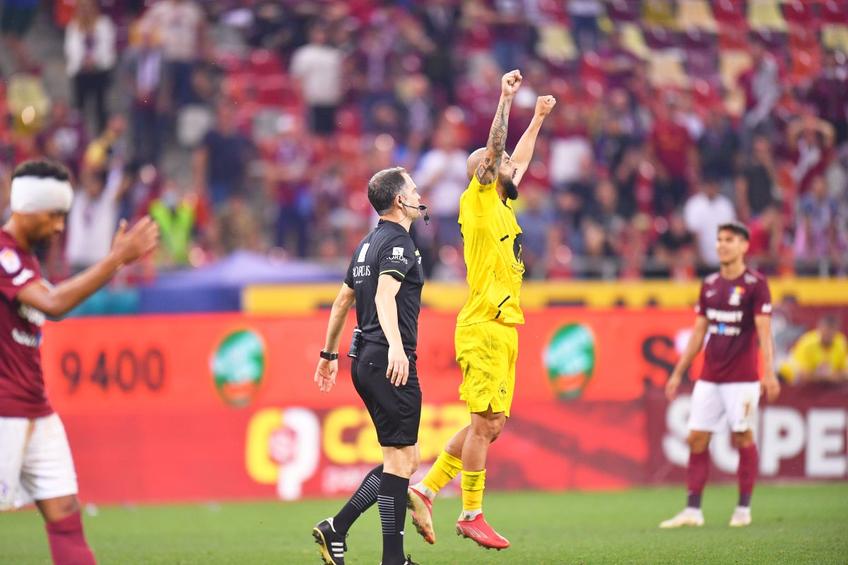 Ilie Poenaru (44 de ani) a câștigat primul meci de la semnarea contractului cu Gaz Metan Mediaș, scor 2-1, contra Rapidului.
