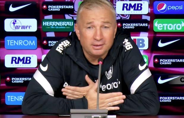 Dan Petrescu pregătește plecarea de la CFR: „L-am sunat pe patron, ne întâlnim după meciul cu Pitești! Nu mai pot continua așa, să vină altul să câștige Champions League”