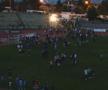 Primul buldozer a intrat duminică seara pe „bătrânul” stadion „Nicolae Dobrin” din Pitești,