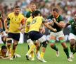 Cele mai spectaculoase imagini din meciul de rugby Africa de Sud - România