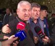 Stere Halep, la plecarea de la stadionul din Ovidiu / Captură GSP Live