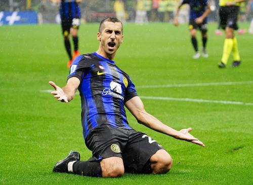 Henrikh Mkhitaryan, eroul lui Inter. Foto: Imago Images