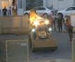 Primul buldozer a intrat duminică seara pe „bătrânul” stadion „Nicolae Dobrin” din Pitești,