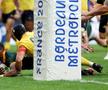 Cele mai spectaculoase imagini din meciul de rugby Africa de Sud - România