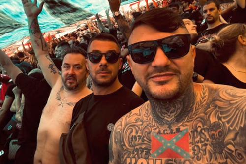 Andrei Preda „Gogoașă”, prezent la Inter - Milan / Sursă foto: Facebook