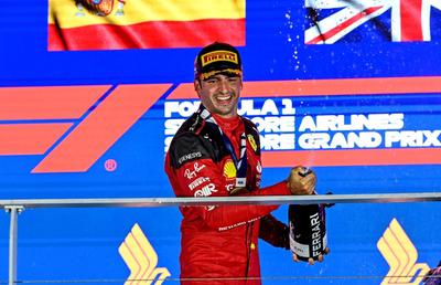 Carlos Sainz, învingător în Singapore: „Eram sub presiune, dar am avut controlul în fiecare moment"