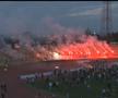 Primul buldozer a intrat duminică seara pe „bătrânul” stadion „Nicolae Dobrin” din Pitești,