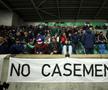 Protestul fanilor la adresa autorităților britanice, ce au exclus de pe listă pentru EURO 2028 Windsor Park, arena unde are casa naționala Irlandei de Nord / Foto: Imago