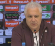 Marius Șumudică la conferința de presă, după Rapid - U Cluj