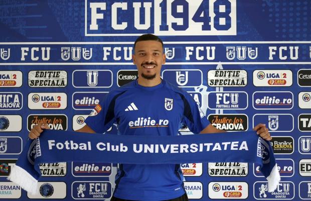 Adrian Mititelu continuă transferurile la FCU Craiova » Noul jucător prezentat de olteni: „Bine ai venit!”