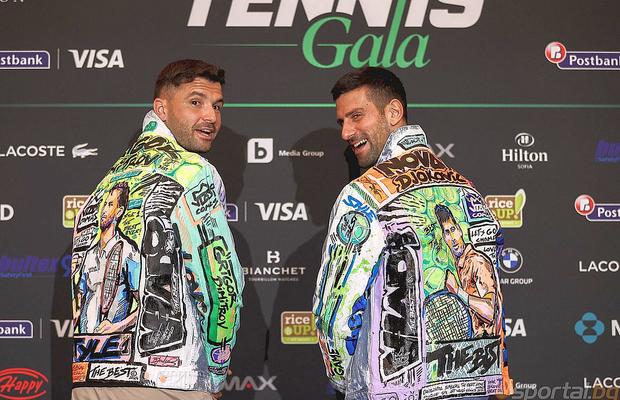 Djokovic, înaintea demonstrativului cu Dimitrov: „Este fratele meu bulgar. Avem spirit balcanic, ADN-ul nostru este unic”