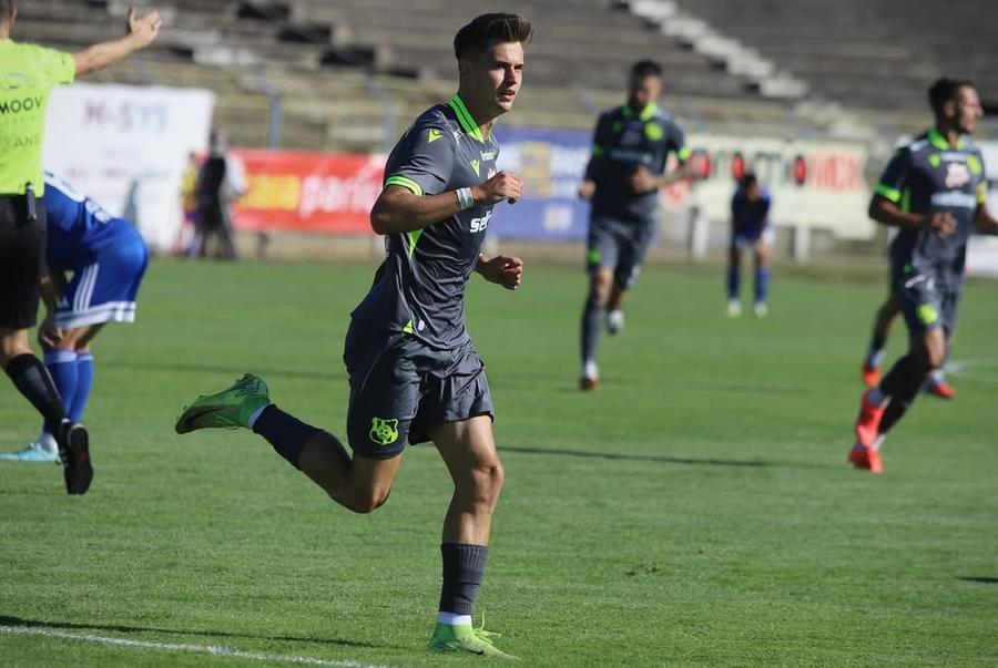 Andreas Chirițoiu, atacantul celor de la FC Bihor. Foto: Instagram Iubita fostului fotbalist de la FCSB, picată de juriul MasterChef: „Ai trei de NU”