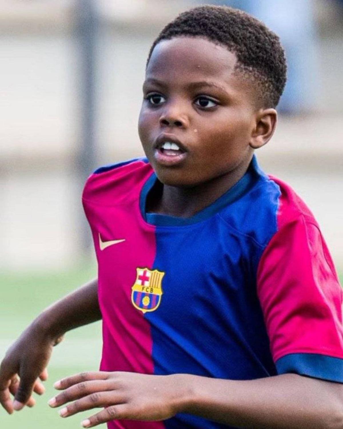 Destiny Kosiso Ejiofor, noua senzație din academia Barcelonei. Foto: X.com