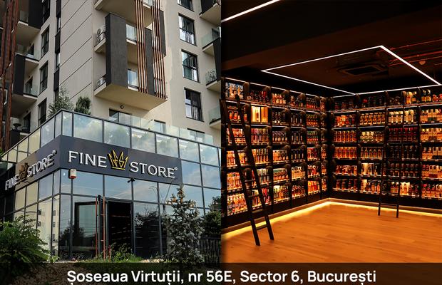 Noul magazin FineStore Virtuții: transferă cele mai bune băuturi la cele mai bune prețuri direct în barul tău