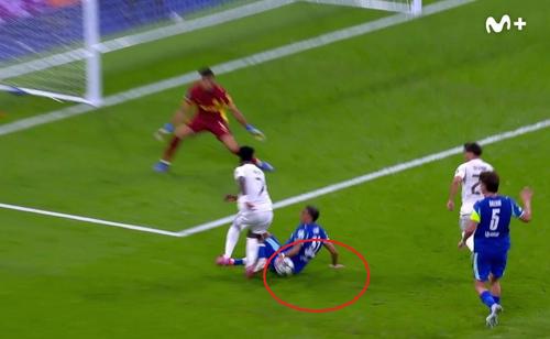 Faza din care Real Madrid a primit al doilea penalty / foto: X