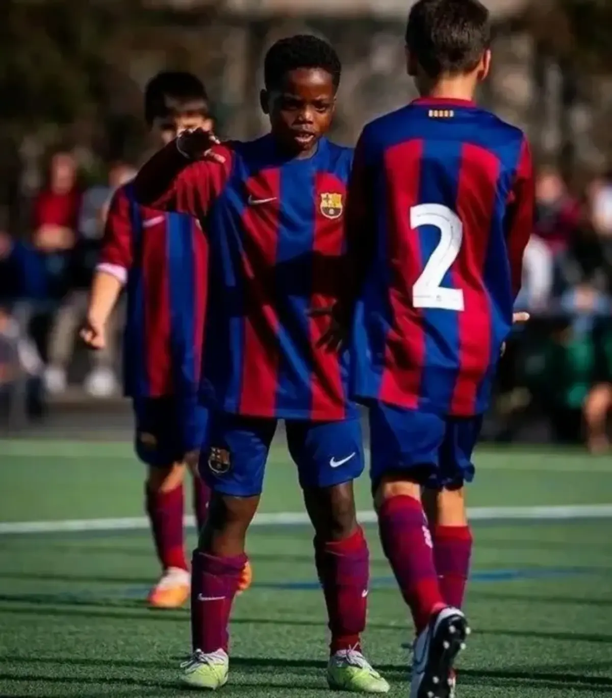 Destiny Kosiso Ejiofor, noua senzație din academia Barcelonei. Foto: X.com