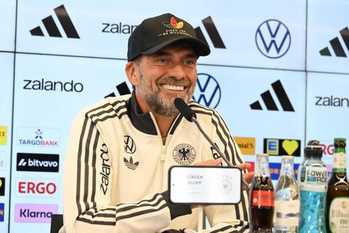 Jurgen Klopp, la anunțarea lotului pentru Liga Națiunilor / Foto: Imago