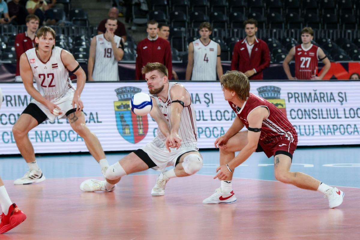 Janis Medenis, liderul emoțional al Letoniei la EuroVolley 2026