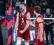 Janis Medenis, liderul emoțional al Letoniei/Foto: Florin Petean (CEV)