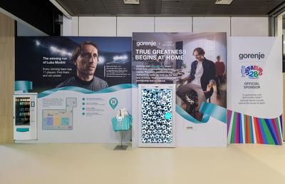 Gorenje își extinde parteneriatul cu UEFA EURO 2028. Fotbalul aduce oamenii împreună în momentele care contează