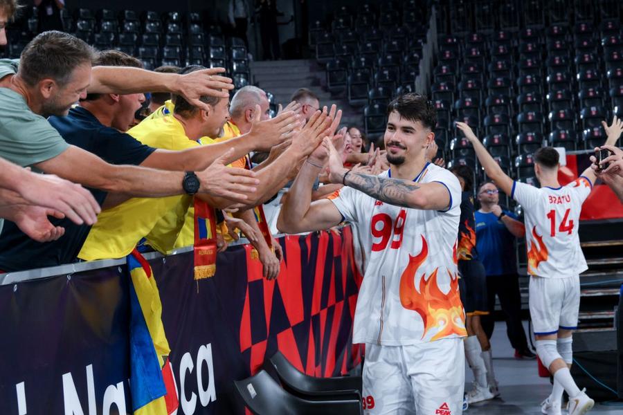 Daniel Chițigoi, cel mai bun marcator al României contra Franței/Foto: Florin Petean (CEV) Liderii României în succesul cu Franța sunt deja cu gândul la „optimile” cu Ucraina: „De ce să nu-i batem? Avem șanse bune”