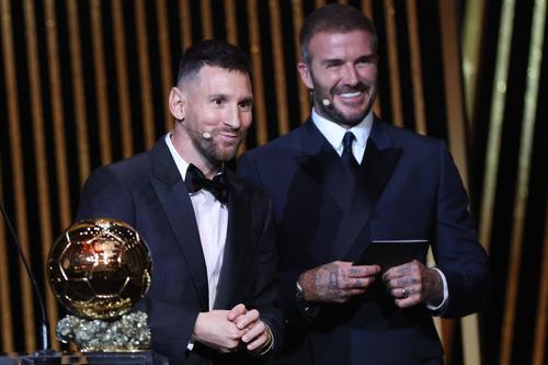Beckham îl susține pe Messi în lupta pentru Balonul de Aur // foto: imago images