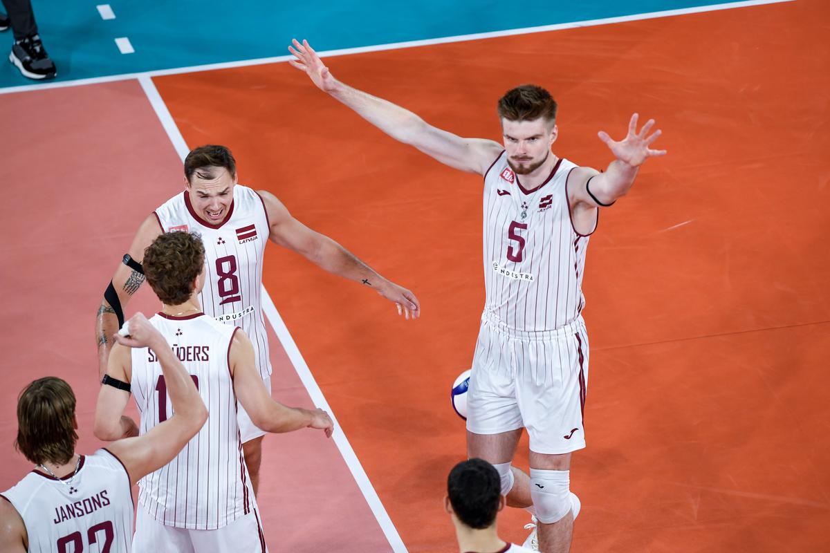 Janis Medenis, liderul emoțional al Letoniei la EuroVolley 2026