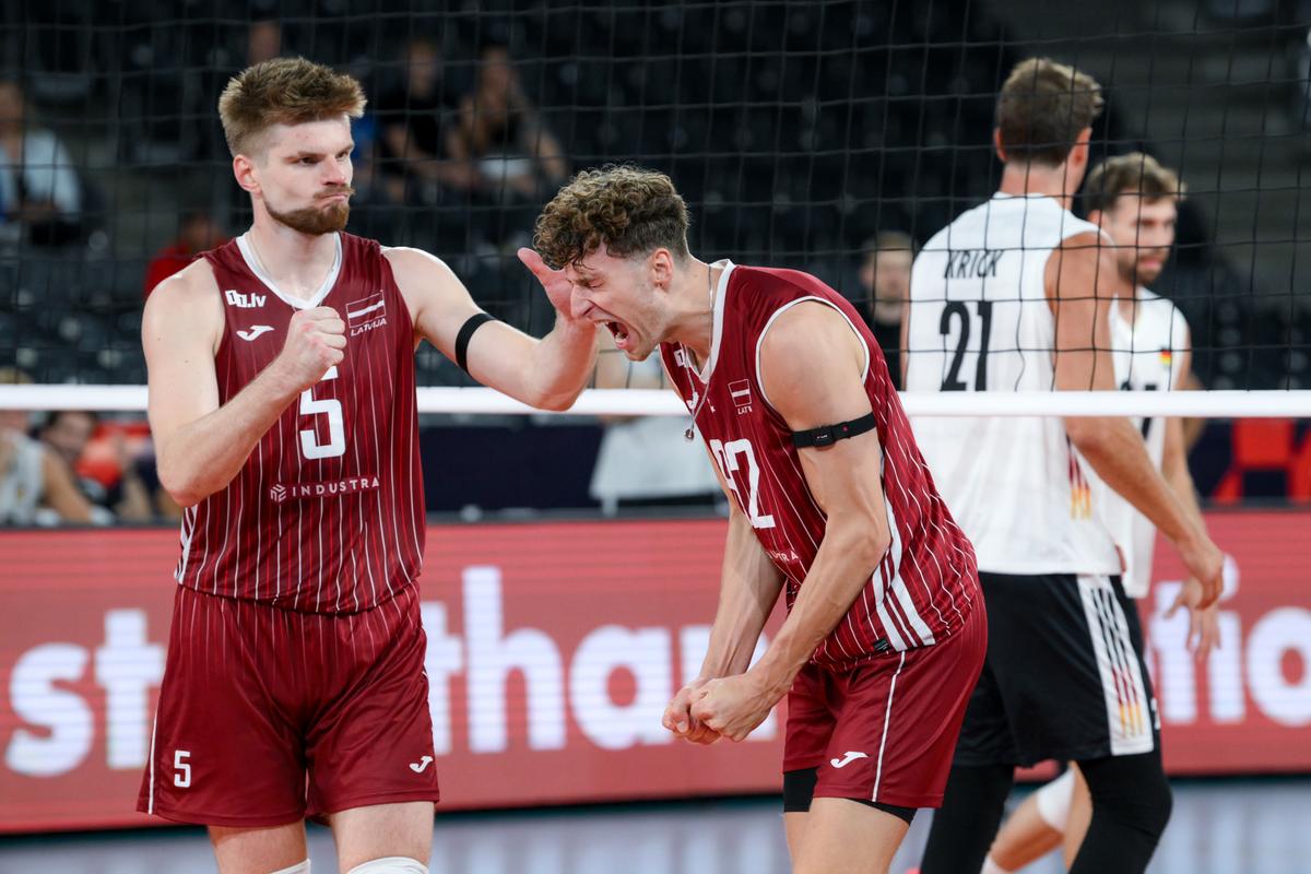 Janis Medenis, liderul emoțional al Letoniei la EuroVolley 2026