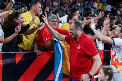 Sergiu Stancu, antrenorul naționalei masculine de volei a României/Foto: Florin Petean (CEV)