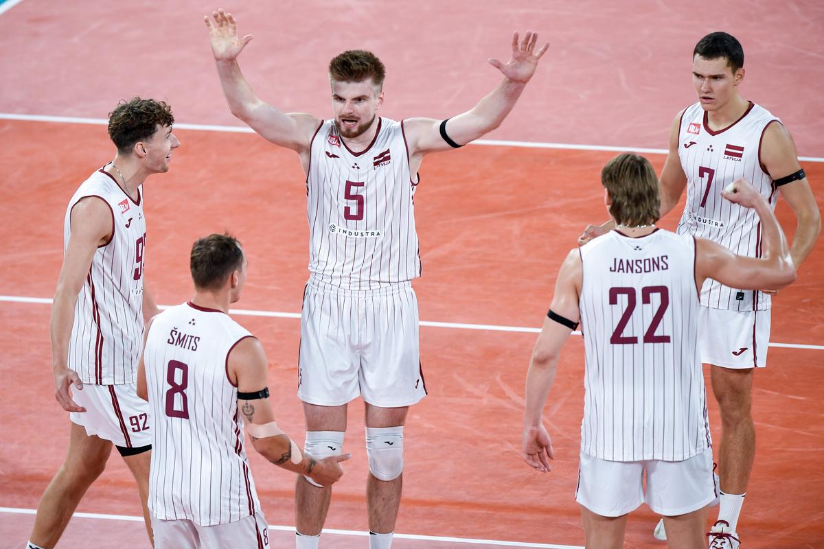 Janis Medenis, liderul emoțional al Letoniei la EuroVolley 2026