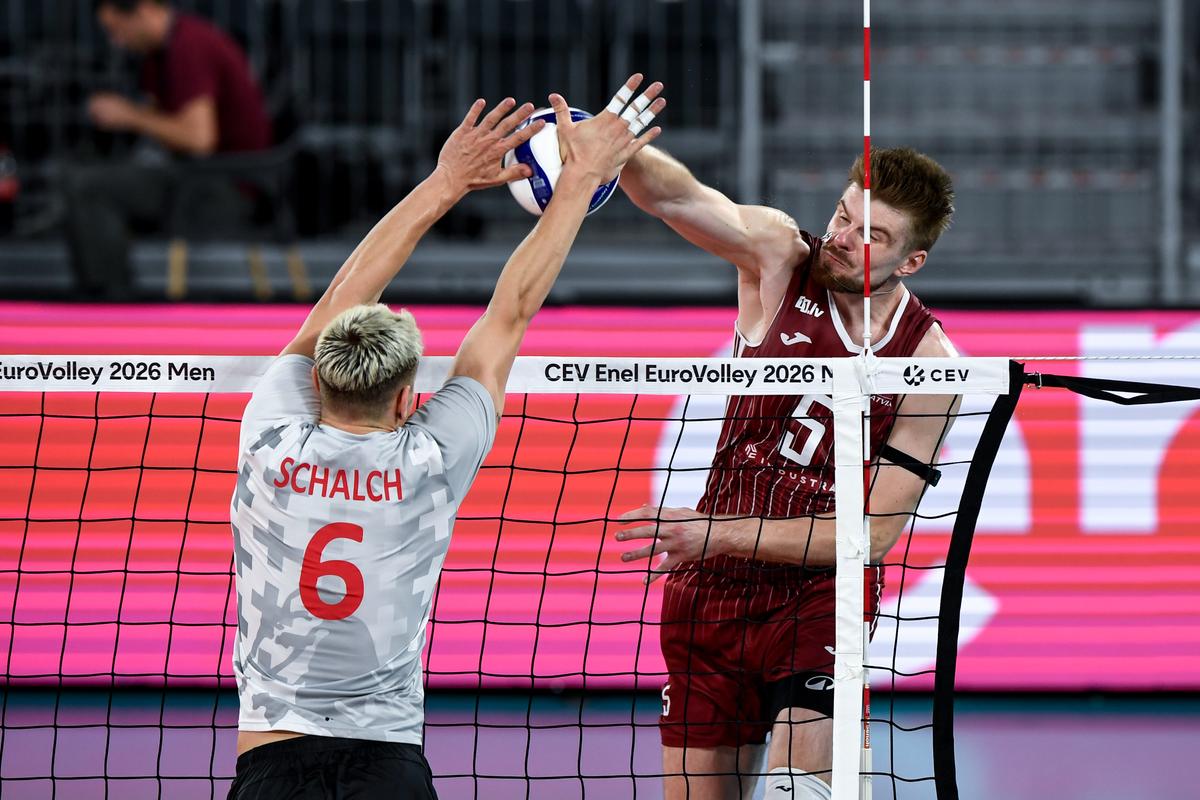 Janis Medenis, liderul emoțional al Letoniei la EuroVolley 2026