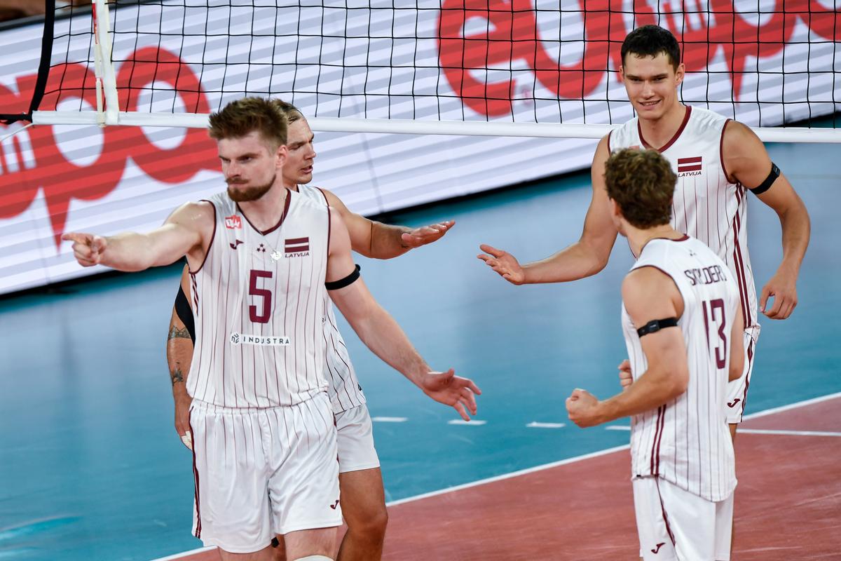 Janis Medenis, liderul emoțional al Letoniei la EuroVolley 2026