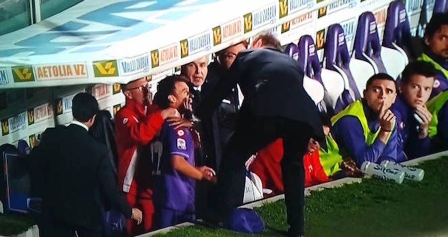 FOTO: Faza în care Rossi și Ljajici s-au încăierat Cosmin Contra l-a tras pe George Pușcaș în separeul vestiarului pentru o „discuție bărbătească”