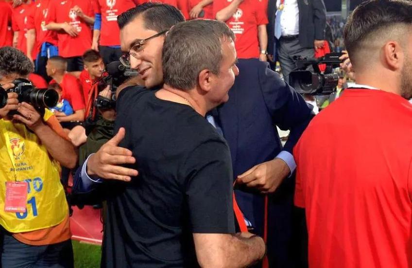 Gică Hagi ar putea lucra cu Răzvan Burleanu dacă preia naționala României