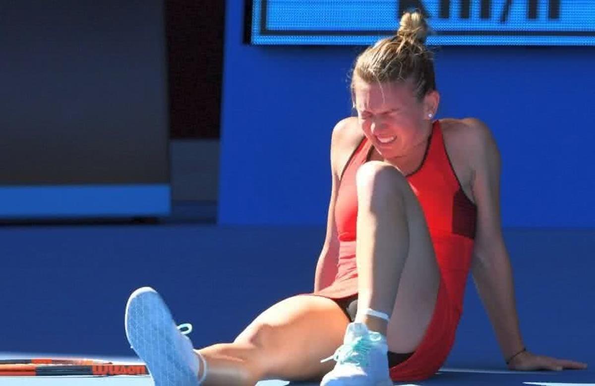 VIDEO Simona Halep, dezvăluiri despre accidentarea pe care o are de 10 ani: „E o problemă pe care o aud la mulți jucători”
