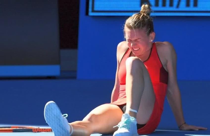 Simona Halep a fost urmărită de-a lungul anilor de probleme fizice. foto: Guliver/Getty Images