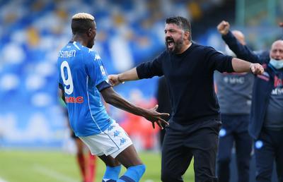 NAPOLI - ATALANTA 4-1. VIDEO + FOTO Lecție de fotbal predată de Gattuso! Napoli a urcat pe podium în Serie A