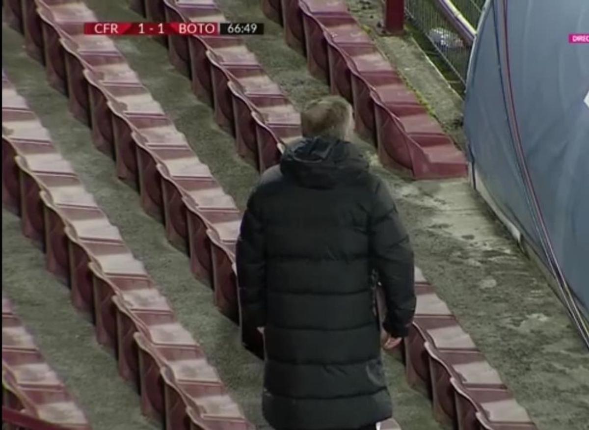 Dan Petrescu, eliminat în CFR - Botoșani