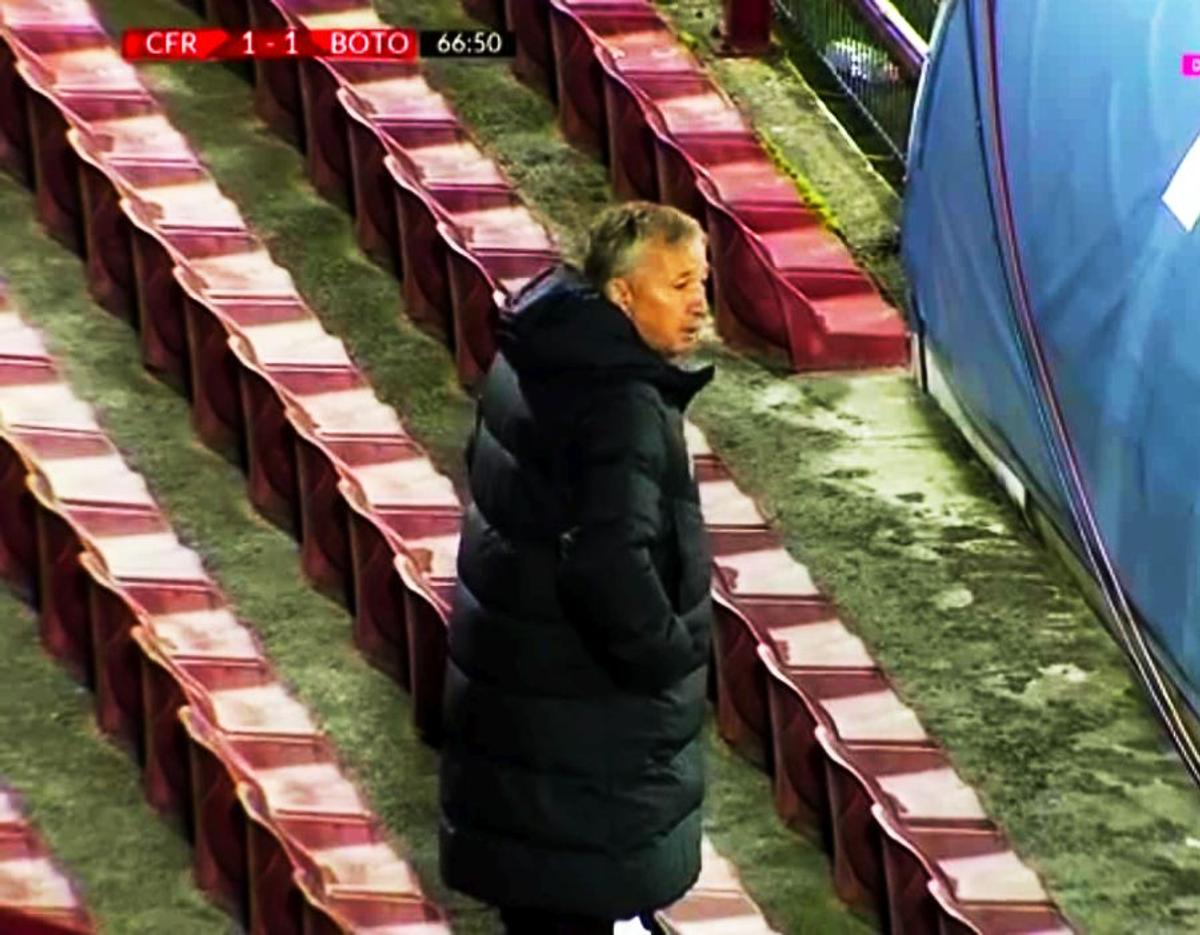 Dan Petrescu, eliminat în CFR - Botoșani