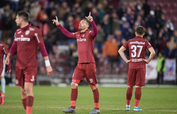 CFR Cluj - FC Botoșani 2-1. Vinicius l-a salvat din nou pe Dan Petrescu! Cum arată clasamentul în Liga 1