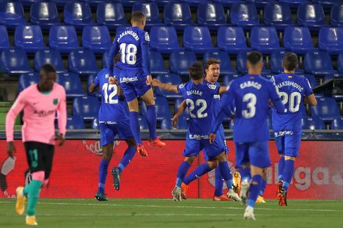 Getafe a învins Barcelona, 1-0 // foto: Guliver/gettyimages