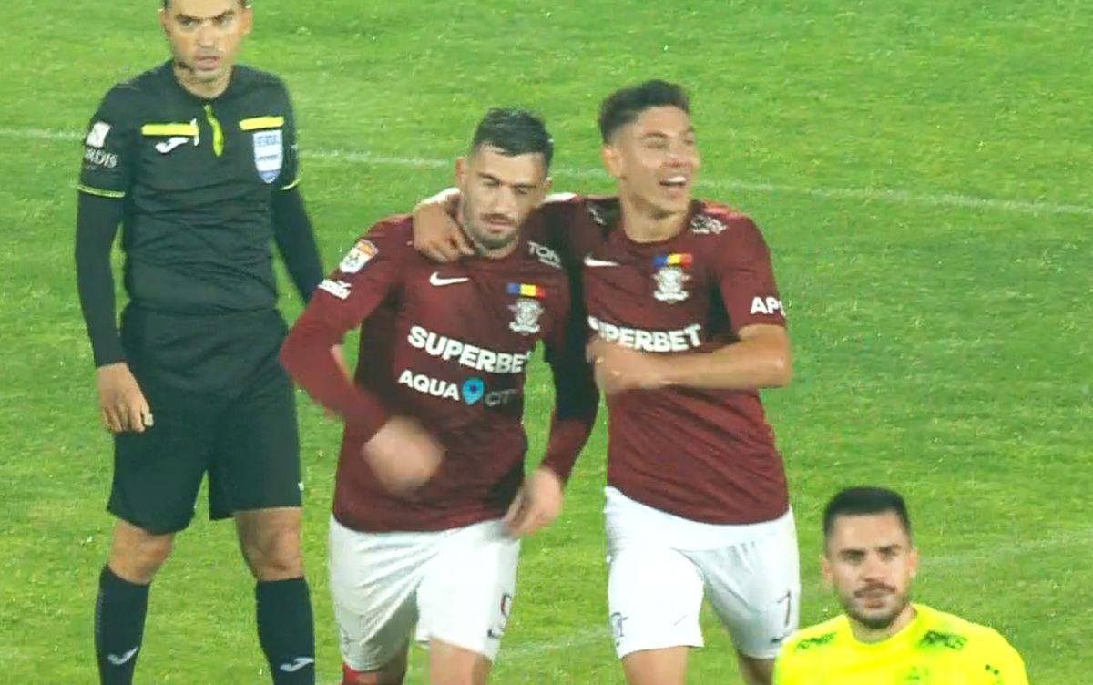 Ce gafă la golul Rapidului! Reluările TV arată ce s-a întâmplat în minutul 27 » Gabi Balint, uimit