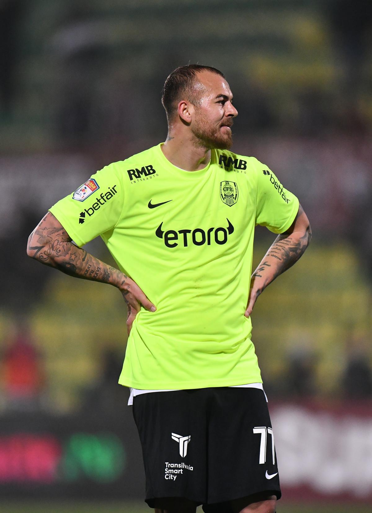 Rapid - CFR Cluj: cele mai tari cadre surprinse de fotoreporterii GSP