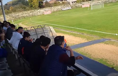 Marin Condescu, președintele celor de la CS Pandurii Lignitul Târgu Jiu, a oferit imagini inedite în week-end, la meciul pe care formația lui l-a câștigat contra Minerului, scor 1-0.