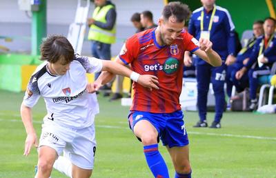 CSA Steaua a făcut scor cu Progresul și revine pe primul loc în Liga 2! Încă o „dublă” pentru Chipirliu