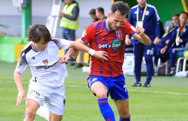 CSA Steaua a făcut scor cu Progresul și revine pe primul loc în Liga 2! Încă o „dublă” pentru Chipirliu
