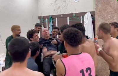 Moment istoric în fotbal » Tocmai au obținut prima victorie într-o campanie de calificare la Campionatul Mondial! Sărbătoare dezlănțuită în vestiar