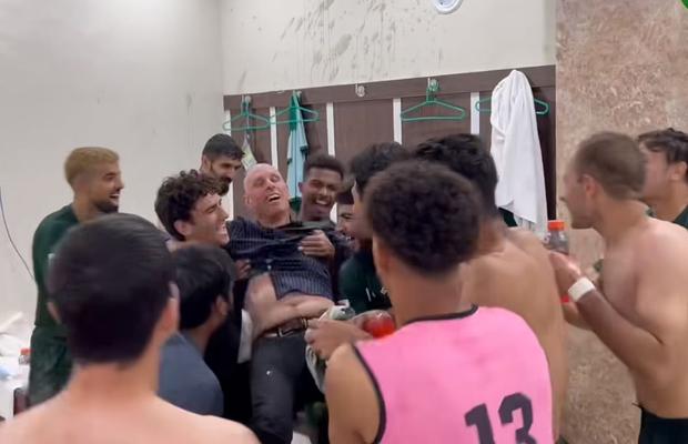 Moment istoric în fotbal » Tocmai au obținut prima victorie într-o campanie de calificare la Campionatul Mondial! Sărbătoare dezlănțuită în vestiar