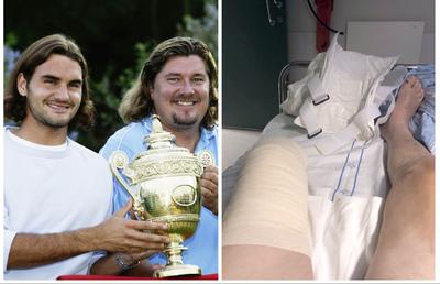 Antrenorului care i-a adus primul Grand Slam lui Roger Federer i-a fost amputat piciorul