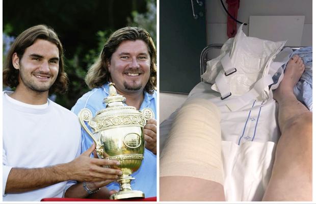 Antrenorului care i-a adus primul Grand Slam lui Roger Federer i-a fost amputat piciorul